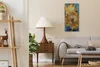 Küche Wohnzimmer Wand Leinwand Uhr 30x60 Zwei geschnittene Produktbild-Vorschau 3