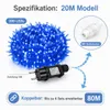 20M 200LEDs 8 režimů pohádkové světla napájení, časovač, Náhled obrázku produktu 2