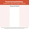 Feuerraumauskleidung 4-teilig passend für Fireplace Rönky Produktbild-Vorschau 2