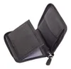 Esquire porte-monnaie Duo Zip Around Wallet Black noir Voir les images du produit 4