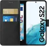 Étui pour Samsung Galaxy S22 5G - Portefeuille noir Rabat Voir les images du produit 2
