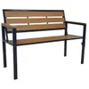 abc HOME Gartenbank 108 cm – Rostfreies Aluminium & WPC – Produktbild-Vorschau 3
