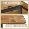 BEALIFE Klappbarer Esstisch 130x80x74 cm mit Rollen & Produktbild-Vorschau 5
