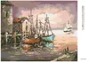 Diamondi - Diamond painting - SCHIFFE IM ALTEN HAFEN, 40X50 Produktbild-Vorschau 3