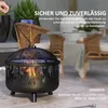 Feuerschale mit Funkenschutz und Schürhaken, Ø61,5 cm, Produktbild-Vorschau 5