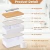 Bento box pro dospělé, box na oběd s přihrádkami (1,4 l), Náhled obrázku produktu 3