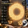 LED Lichterkranz Ø 38 cm 700 LEDs Warmweiß mit Stecker & Produktbild-Vorschau 5