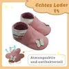 MEJALE® Baby Krabbelschuhe aus Echtleder, weiche Produktbild-Vorschau 4