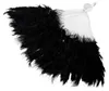 Schwarzer 20er Jahre Fächer mit feinen Marabufedern für Produktbild-Vorschau 1
