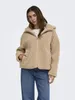Alleen ONLASPEN HOOD TEDDY JACKET CC OTW Cubaanse Sandalen Productafbeelding-voorbeeld 4