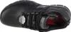 A top-down view of a black Skechers shoe. Anteprima dell’immagine prodotto