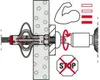 fischer 572924 Fischer DuoHM 5x55 S TX Vis pour montages Voir les images du produit 24