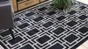 Teppich AMOUR 53078B schwarz - Geometrisch, Linien modern, Produktbild-Vorschau 3