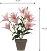 Mica Decorations Tigerlilien Kunstpflanze im Blumentopf Produktbild-Vorschau 6