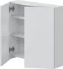 Hängeschrank >DESTAL< 2 Türen, 2 Böden, in Weiß Podgląd zdjęcia produktu 1