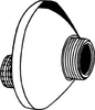 Grohe S-Anschluss 1/2´´ x 3/4´´ Verstellbarkeit 7,5 mm mit Produktbild-Vorschau 2