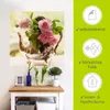 ARTland Wandbild, selbstklebend Rosen Romance Größe: 40x40 Produktbild-Vorschau 2
