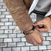 SERASAR | Lederarmband für Männer [Helix] mit Silber Produktbild-Vorschau 16