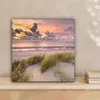 MuchoWow® - Leinwandbilder - Sonnenuntergang - Düne - Produktbild-Vorschau 2
