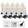 Hellum Lichterkette Riffelkerze für Innen 20tlg; 612011 Produktbild-Vorschau 2