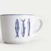 HOMLA Kubek NILGI z rybami pionowo 0,4 l Podgląd zdjęcia produktu 2