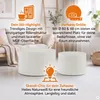 SalesFever Couchtisch 2er-Set | rund | MDF matt lackiert Produktbild-Vorschau 2