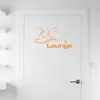 Wandtattoo - Wandaufkleber - Tür- Wandtattoo "WC Lounge" - Produktbild-Vorschau 1
