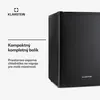 Klarstein Mini chladnička, 40 l, malá, tichá chladnička do Náhľad obrázku produktu 3