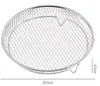 Airfryer Rost 20.5 cm - 2er Set Edelstahl Grillrost - Produktbild-Vorschau 3