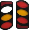 Peruzzo Rücklichtglas Kunststoff Set re+li für Produktbild-Vorschau 2