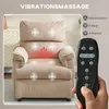 HOMCOM Relaxsessel mit Vibrationsmassage, Heiz- und Produktbild-Vorschau 4