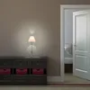 Stolní lampa Relaxdays Vintage, látkový stínidlo, zrcadlově Náhled obrázku produktu 2
