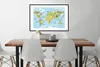 MuchoWow® MuchoWow® Gerahmtes Poster Weltkarte - Kinder - Produktbild-Vorschau 3