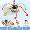 Jouet sensoriel bébé Silicone Cordon de tirage Jouet Voir les images du produit 7