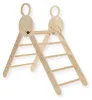 Buxibo Mini Klettergerüst – Holz Kletterbogen mit Rutsche Produktbild-Vorschau 8