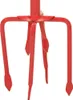 vidaXL Gartenkralle Rot Stahl Produktbild-Vorschau 3