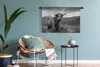 MuchoWow® Wandteppich Wandbehang Schottisches Hochlandrind Produktbild-Vorschau 6