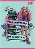 Cahier Monster High pour filles A5 32k à carreaux Unipap Voir les images du produit 4