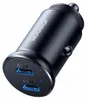Joyroom 30W 2x USB-C mini car charger metal - black Produktbild-Vorschau 4