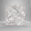 Bilder auf glas - Feder Grafiken - 50x50cm - Glasbilder - Produktbild-Vorschau 3