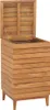 vidaXL Wäschekorb 40×40×70 cm Teak Massivholz Produktbild-Vorschau 2