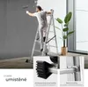 Hliníkové pojízdné lešení, víceúčelový žebřík - stříbrný Náhled obrázku produktu 4