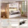 Etagenbett mit hydraulischem Stauraum, LED-Beleuchtung und Produktbild-Vorschau 5