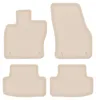 DURBAN Beige Velours-Fußmatten-Set für Volkswagen T-Roc Produktbild-Vorschau 1