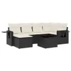 The Living Store 7-tlg. Garten-Sofagarnitur mit Kissen Produktbild-Vorschau 3