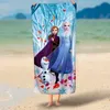 Frozen la Regina dei Ghiacci squadra telo da bagno 75x150 Anteprima dell’immagine prodotto 2