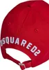 Dsquared2 ICON Baseball Cap Rot Uni Náhled obrázku produktu 3