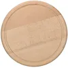 KOTARBAU® Rundes Schneidebrett ⌀ 25 cm Holzbrett zum Produktbild-Vorschau 3