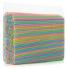 Wiederverwendbare Knick-Trinkhalme, pastel bunt, 21 cm, 500 Produktbild-Vorschau 10