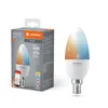4 x Ledvance LED Smart+ Kerze 4,9W = 40W E14 matt 470lm CCT Produktbild-Vorschau 2
